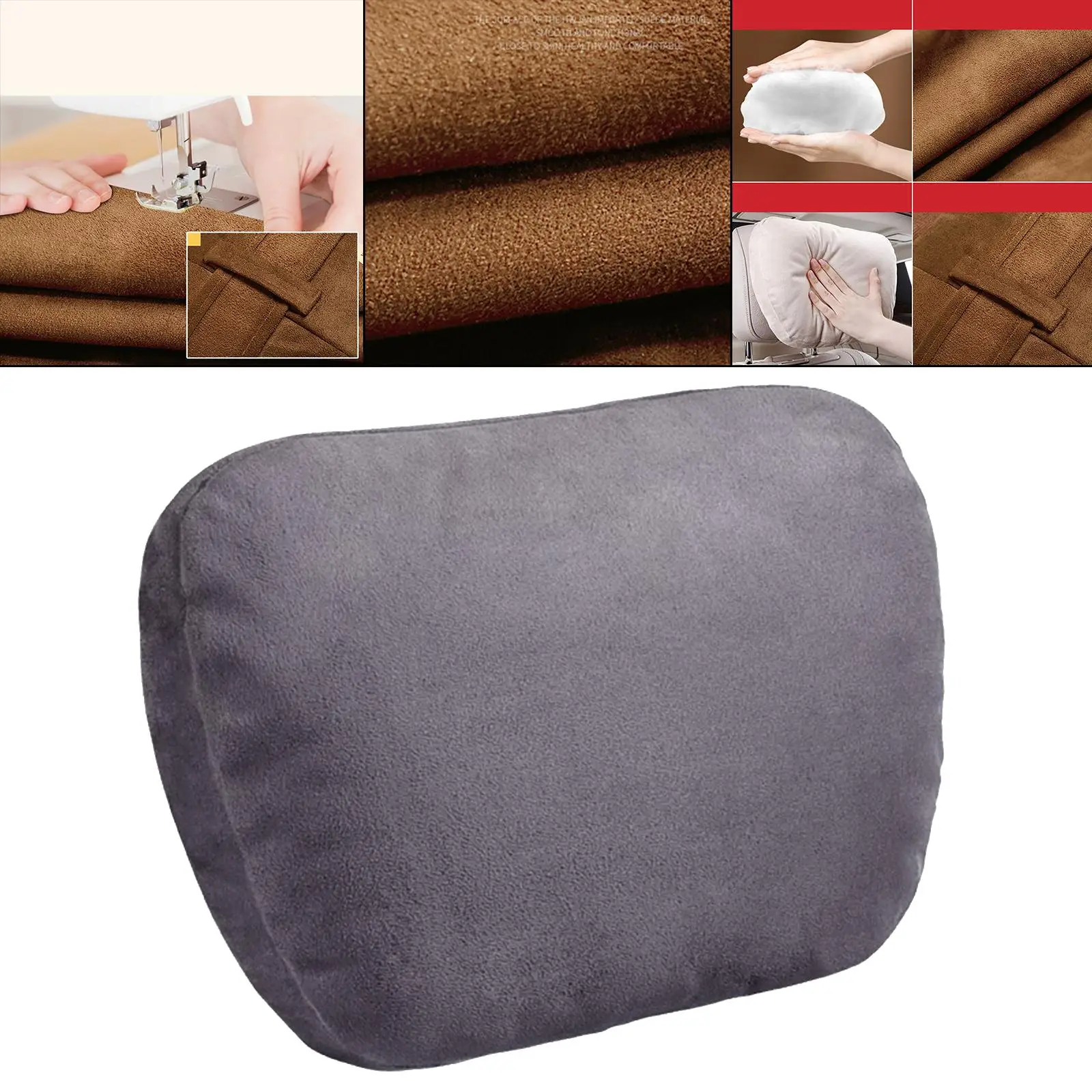 Universal Car Headrest Down Cotton Soft Neck Rest  for Driving