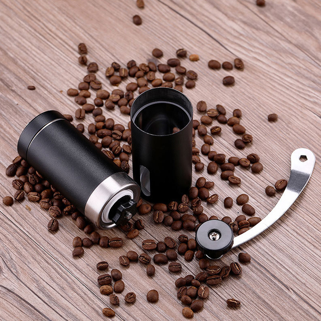 Title 3, Manual Ceramic Coffee Grinder Stainless Steel C...