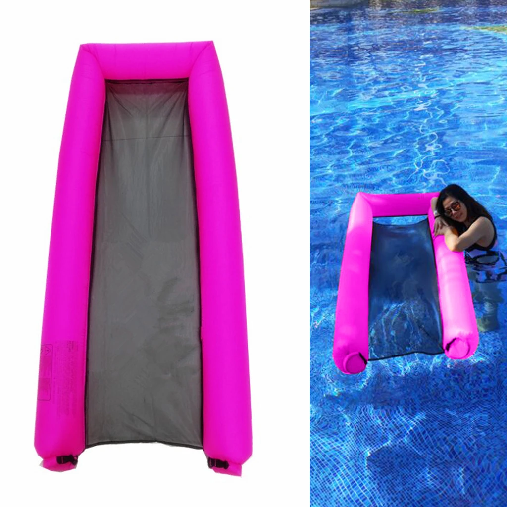 Swimming   Water Hammock, Living Room Floating Lounger, Portable Inflatable Float Toy for Holiday Kids Adults   Toy