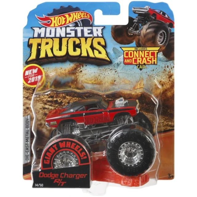 Hot Wheels Car Monster Trucks Big Foot Connect And Crash Car Collector  Edition Metal Diecast Model Cars Kids Toys Gift