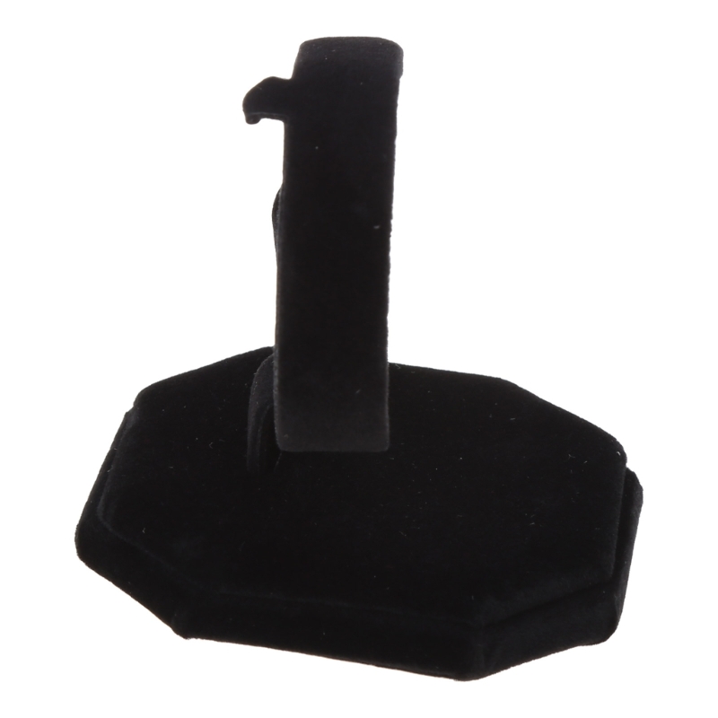 Schwarz c-förmiges Armband regal Wildleder kratz feste Uhr Display Rack Armband Lager regal Produkt Display Rack – Detail 6