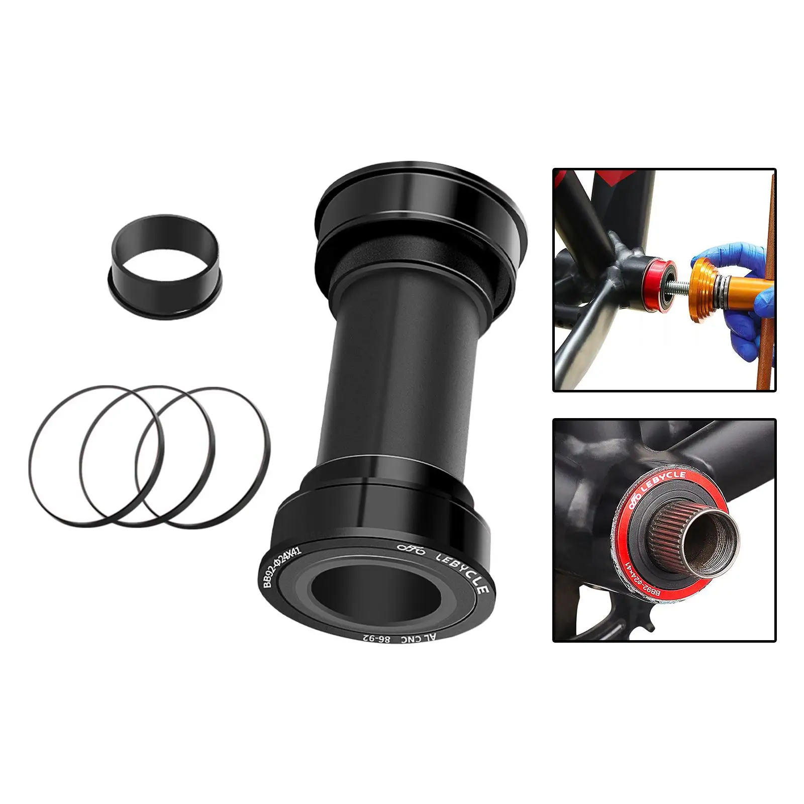 Bike Bottom Bracket Mountain Bike Bicycle BB High Strength Bottom Brackets