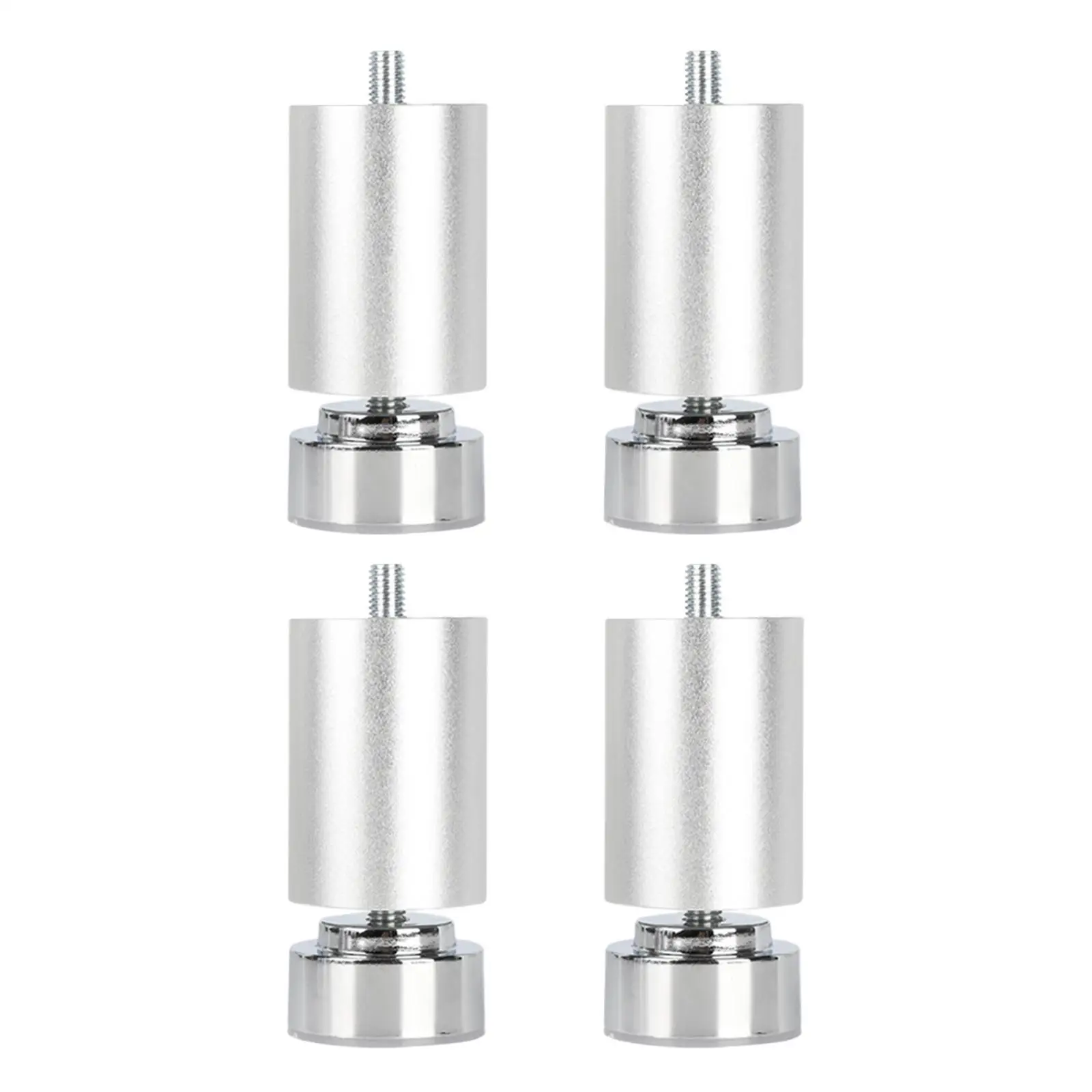 4Pcs Furniture Support Legs Alloy Professional Heavy Duty Sofa Legs Table Feet M10 for Bathroom Beds Cafe Kitchen Dining Table