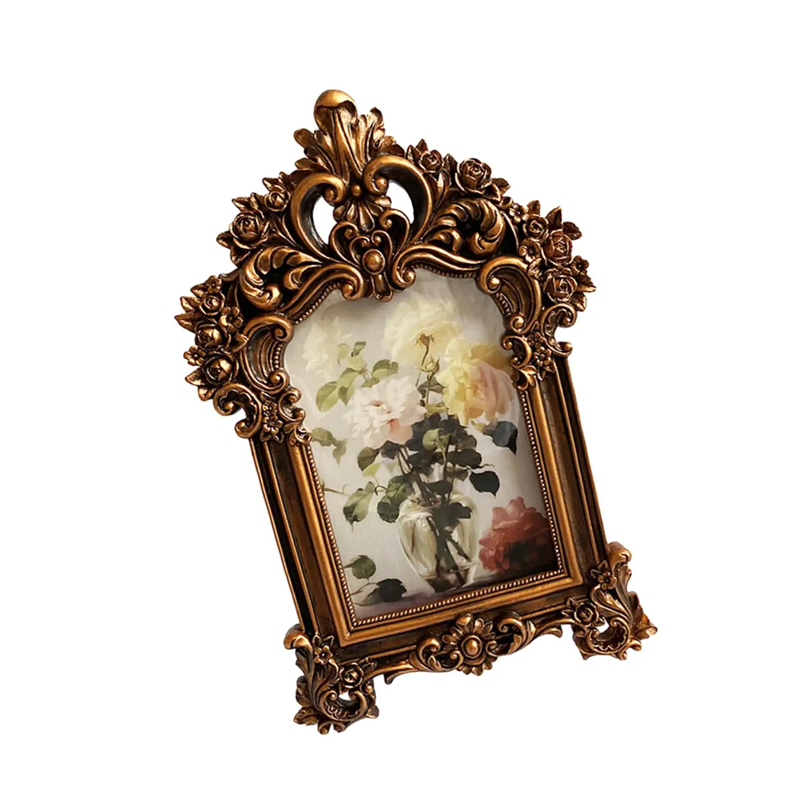 Vintage Picture Frame Luxury Photo Frame for Tabletop Dining