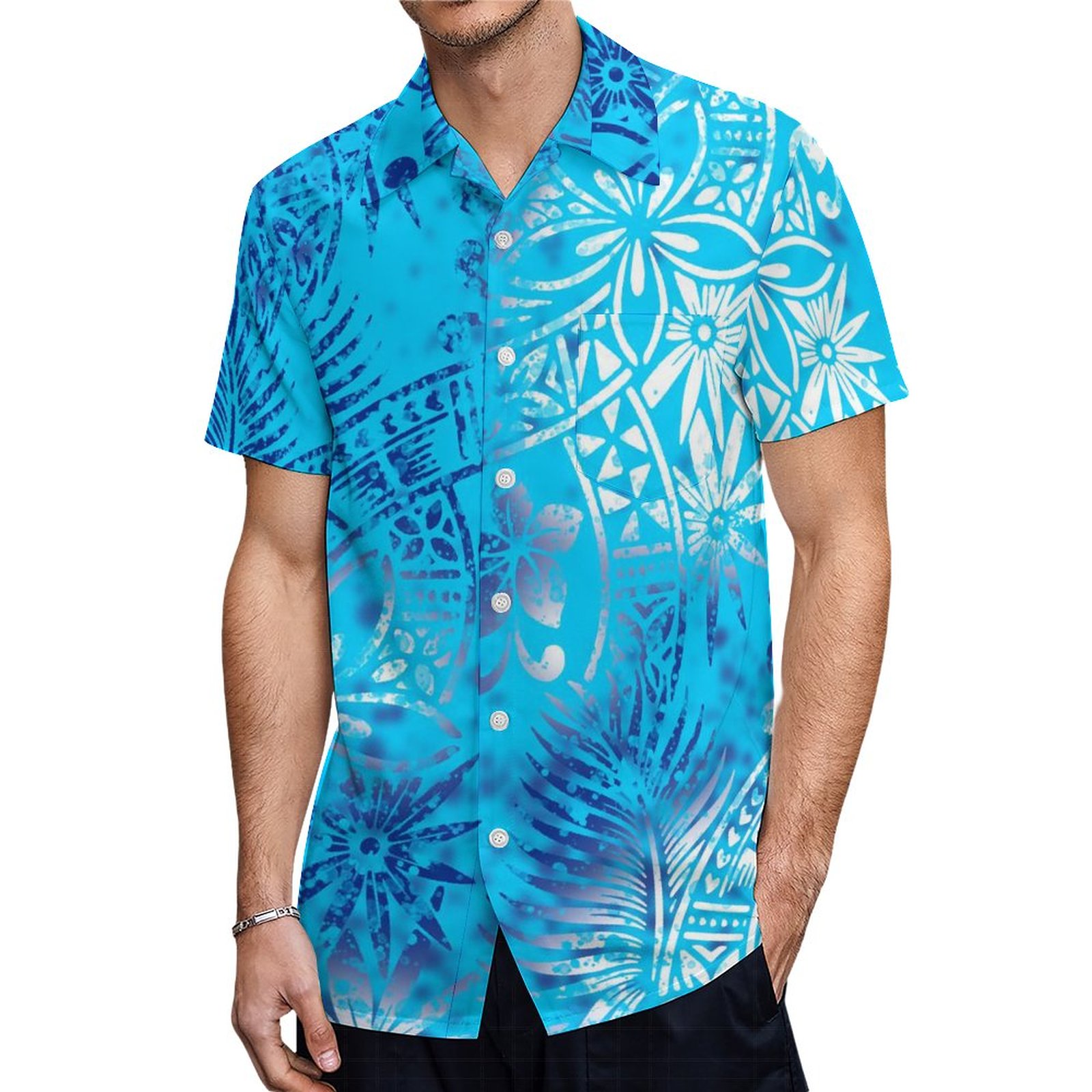 aloha camisas e mulheres sereia vestido havaí