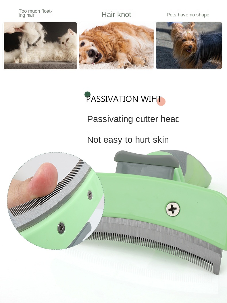 Furmins for Cat Dog Pet Detachable Clipper Attachment Pet Trimmer Removal Clipper Tools Combs Pet Hair Remover for Puppy Dog