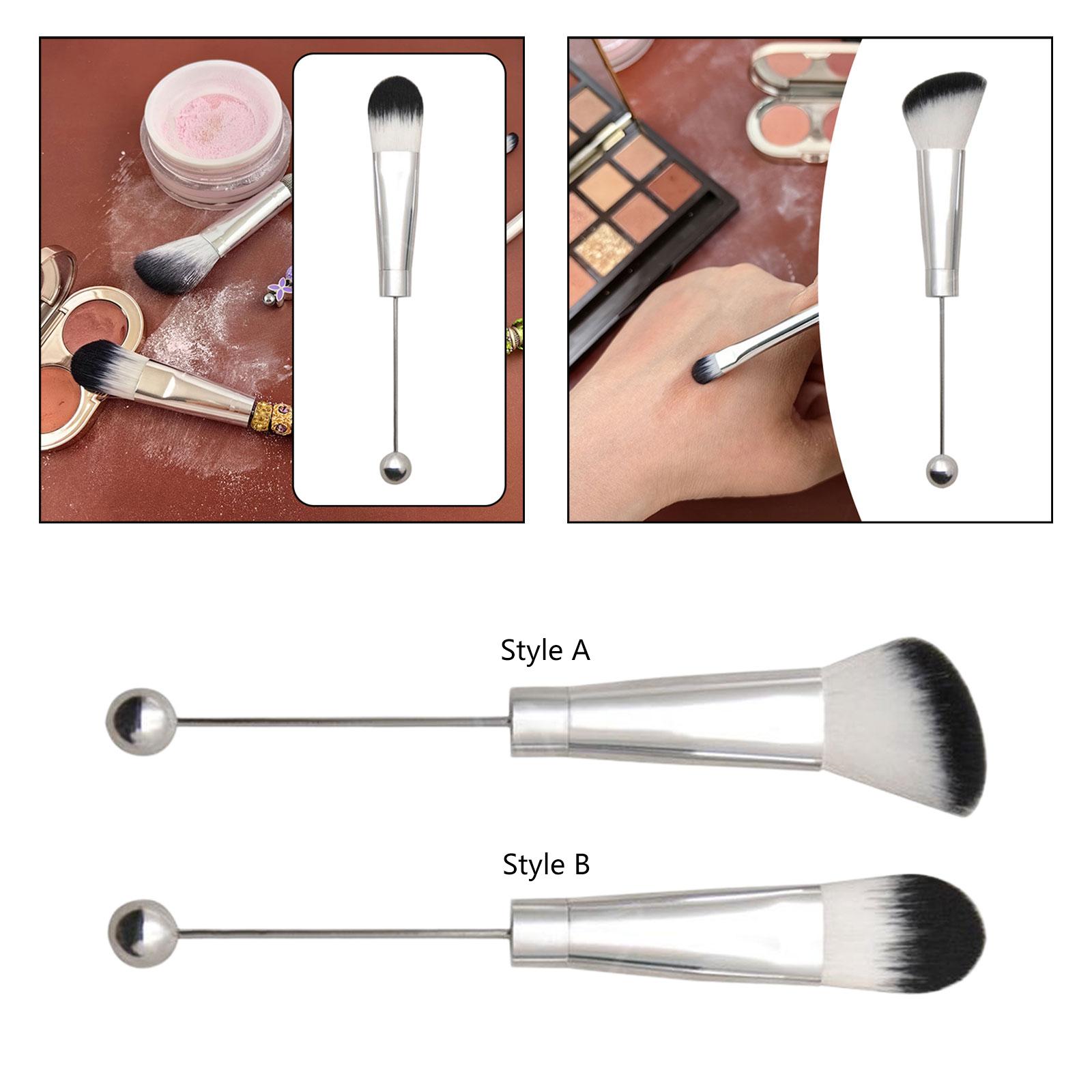 Blush Brushes Cosmetic Brushes Beaded Face Brush Facial Makeup Brush for Blending Face Powder