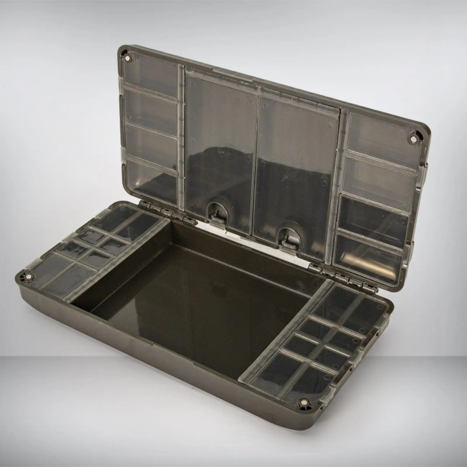 Fishing Tackle Box Lure Hooks Storage Case Lightweight Multifunction Organizer for Freshwater Fishing Gear