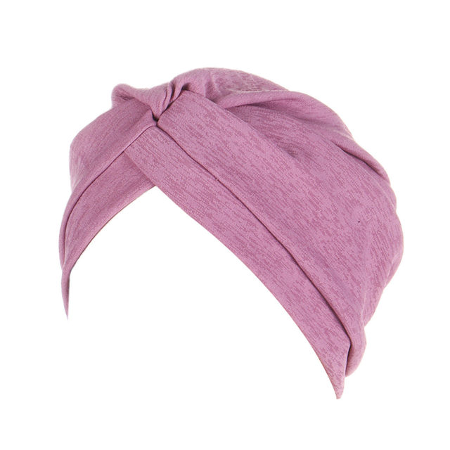 1 Pezzo Turbante Donna In Spugna Intrecciata, Cappello Con Nodo, Adatto Per  L'uso Quotidiano