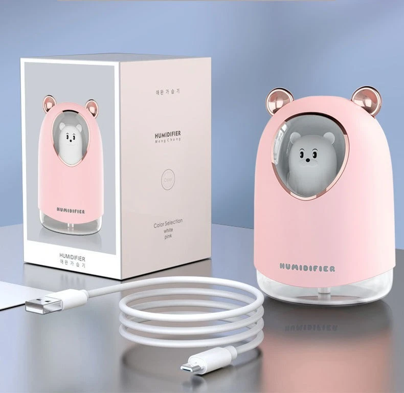 Title 15, New cute pet cute bear humidifier USB mini car ...