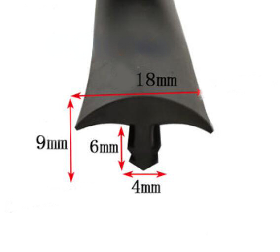 Description Picture 3 of itemT type sun room sealing strip cable trench rubber strip electric box electric cabinet gap filling strip rubber profile