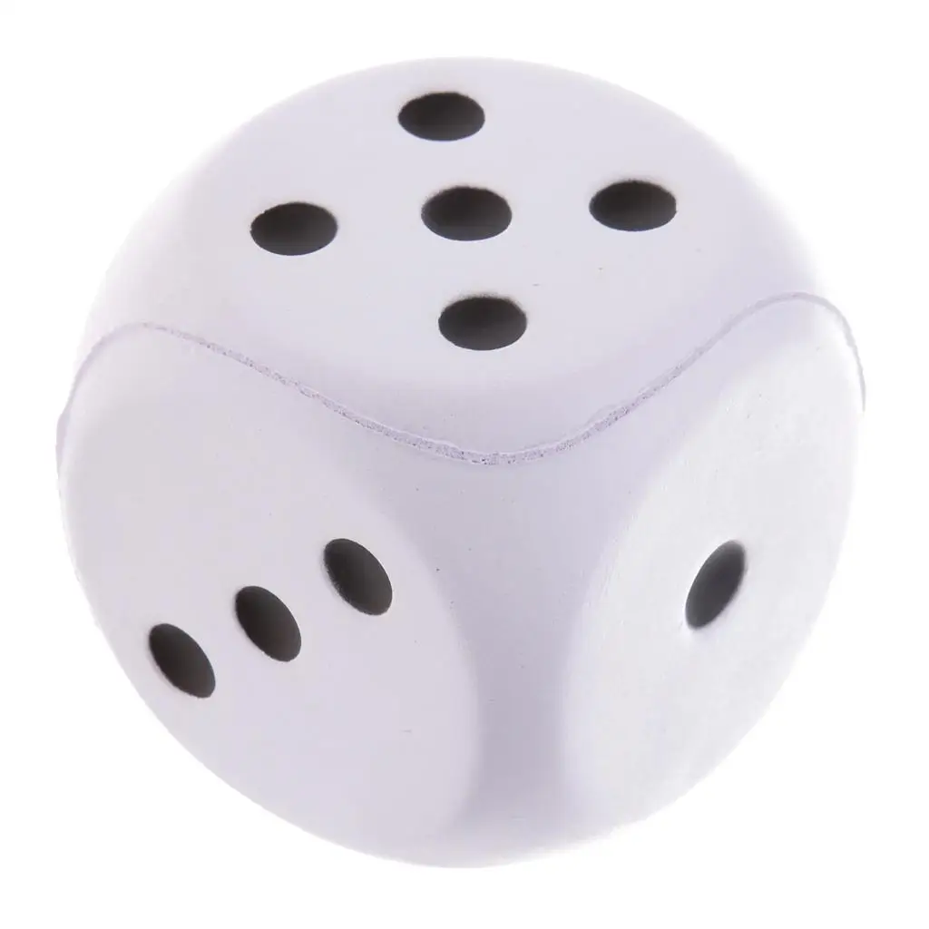 Sponge Dice Foam Dot Dice Playing Dice for Children Teaching Education Toy