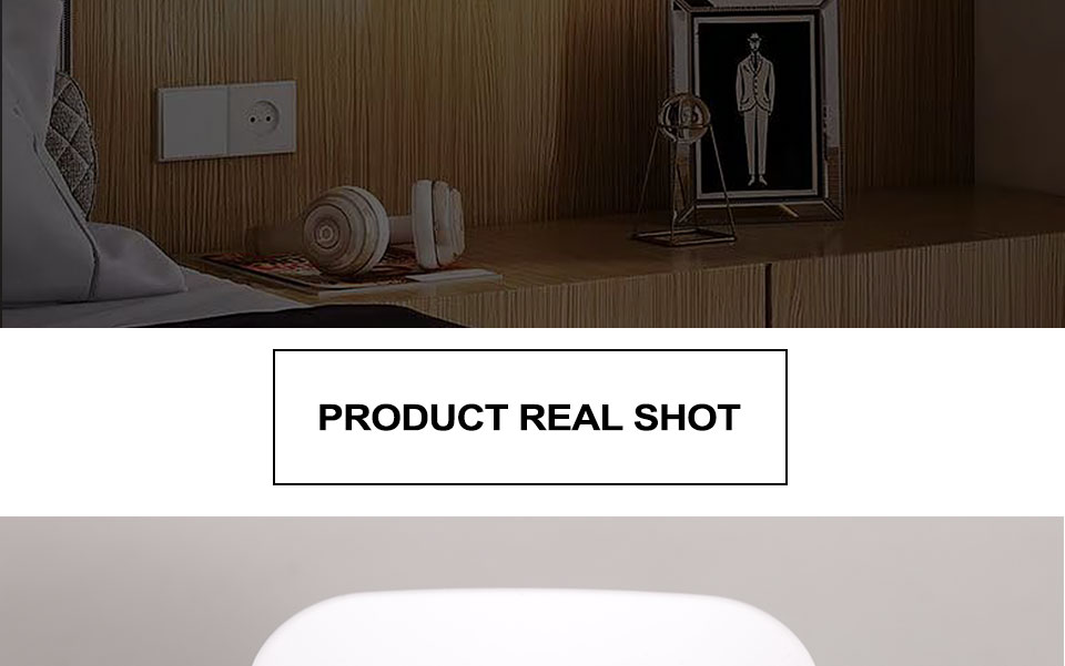 LED Night Light Wireless Light control Sensor Dusk-to-Dawn Night Lights For Baby Kids Bedside Bedroom Corridor Lamp EU US Plug