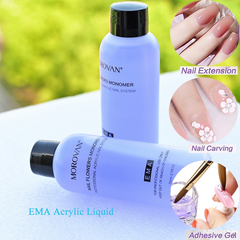 Best of 1Bottle EMA Acrylic Liquid 40 / 75 / 120ml Liquid Monomer Carve Extension For Acrylic Powder Manicure Build Tips Acrylic Nail Liquid Reviews & Tips