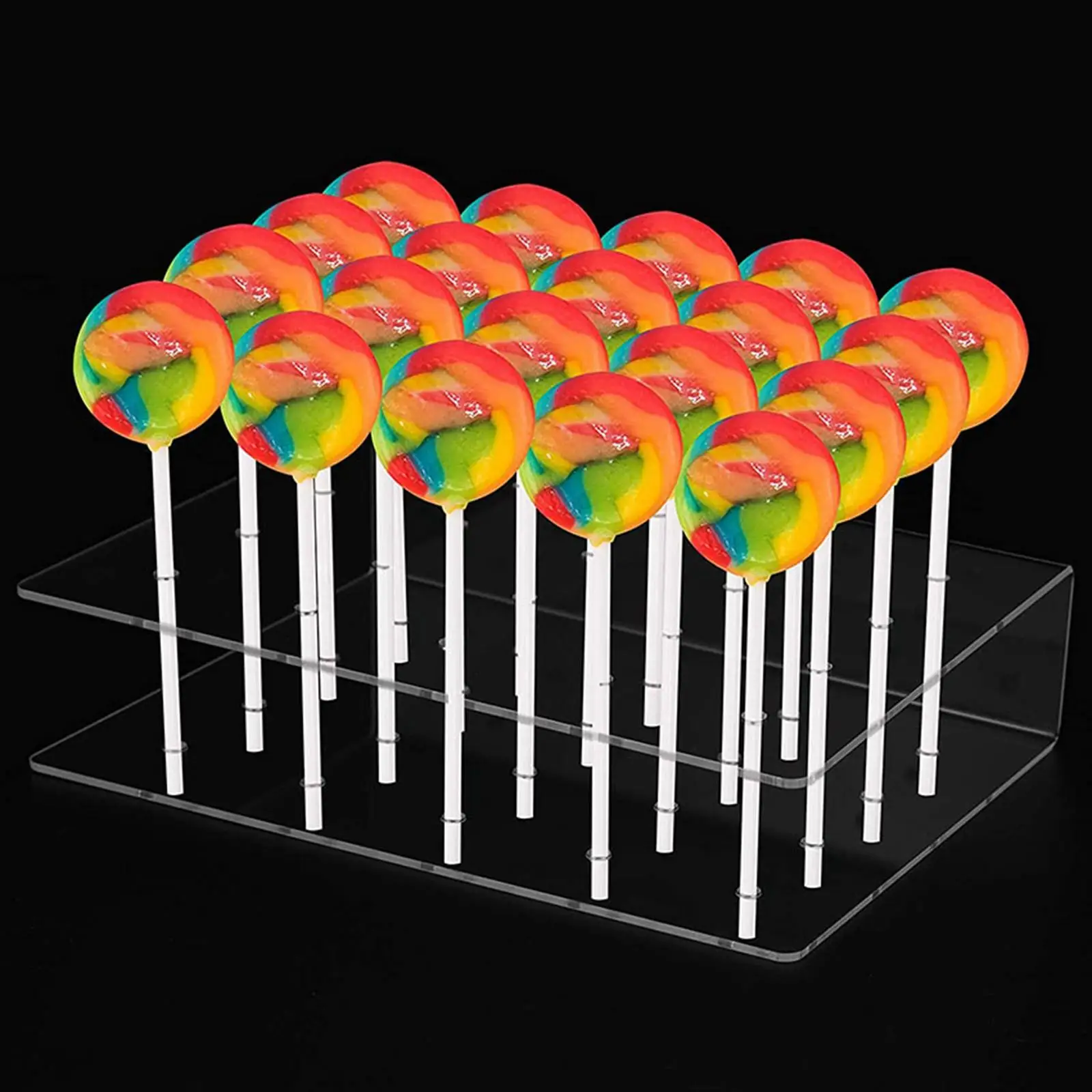 20 Hole Lollipop Stand Lollipop Holder Fashion Display Holder for Wedding