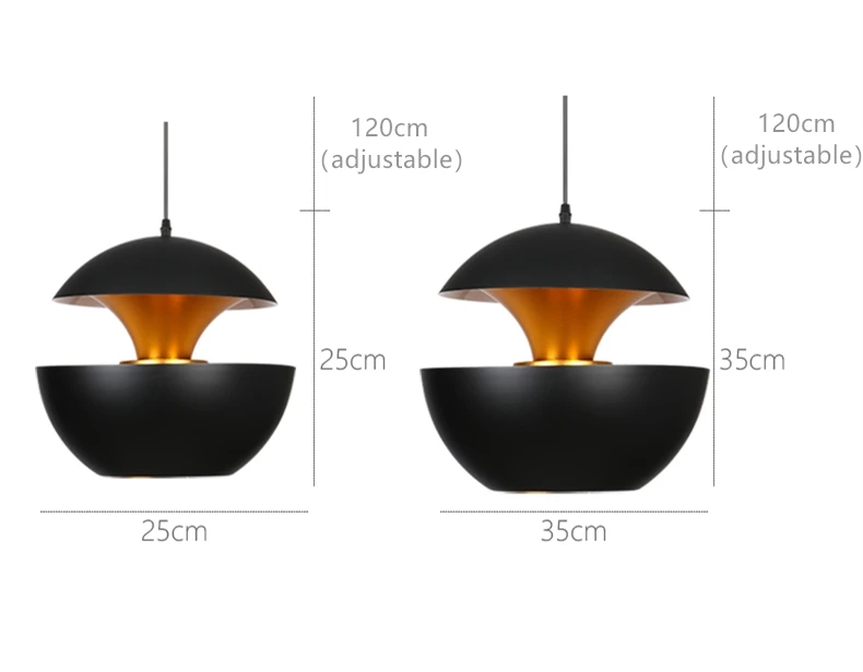 Nordic Apple Led Pendant Lamps Black White for Kitchen Bedside Dining Room Design Chandelier Home Decor Indoor Lighting Fixture</p> • Colma.do™ • 2023 •