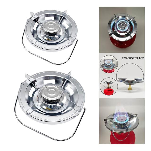 Cooker Top Outdoor Gas Burner Camping Gas Stove for Party Outdoor Hiking