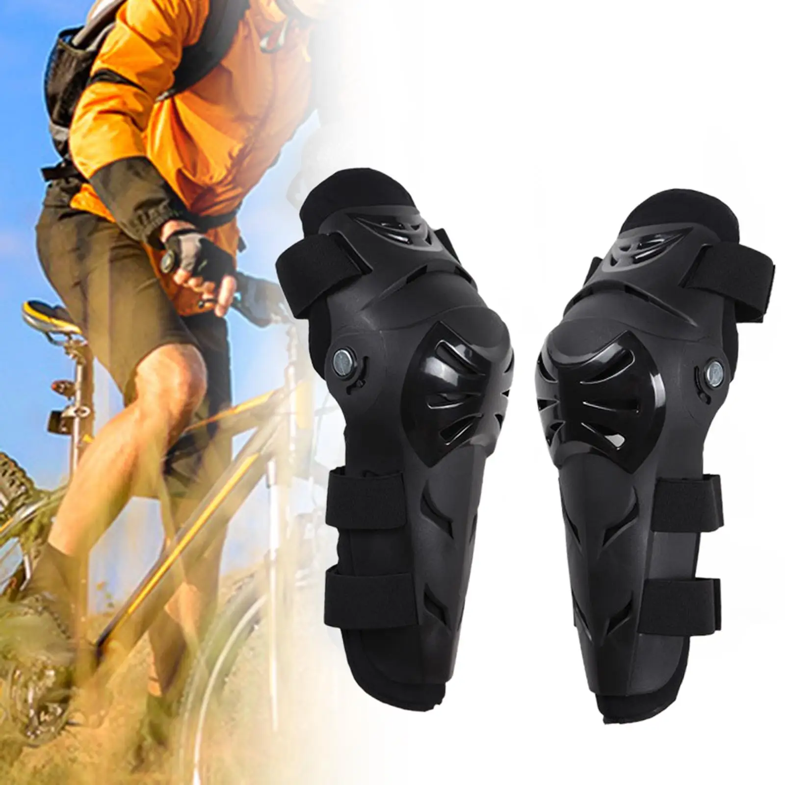 Motorcycle Knee Shin Guards Protective Pad for Sport Motocross Skating