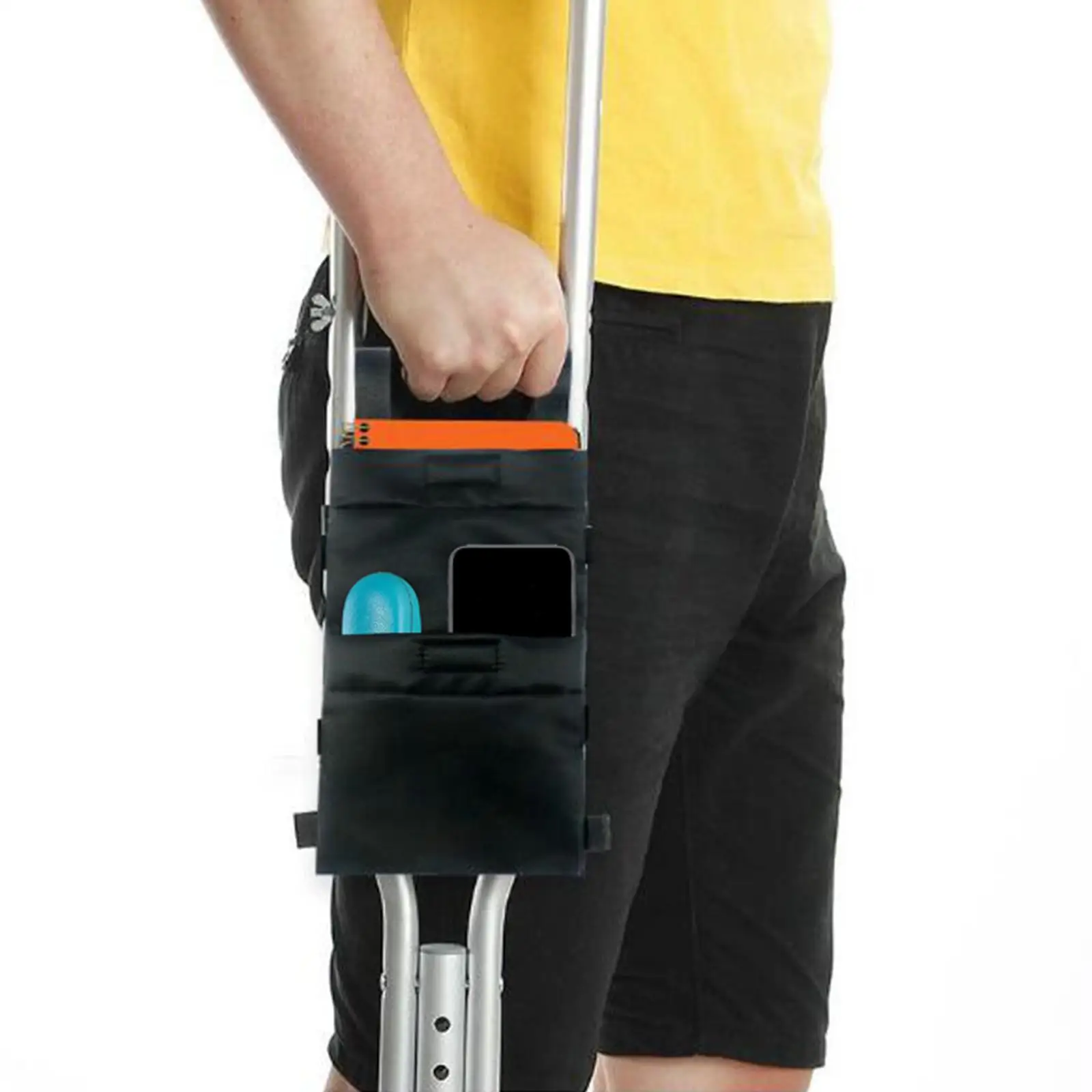 Crutch Bag Orthopedic Accessories Underarm Crutches Pouch Pocket Adults Women