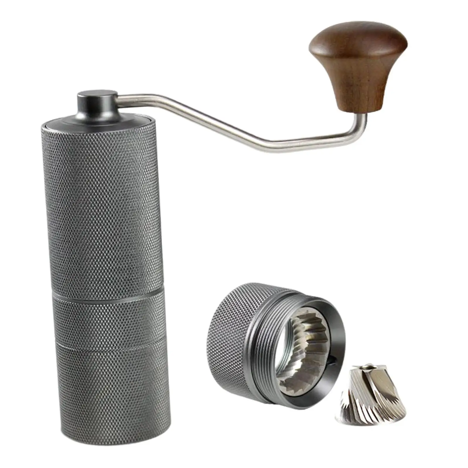 Portable Hand Coffee Mill Hand Crank Coffee Mill Coffee Beans Mill Conical Burr Mill for Home Bar Office Kitchen Cafe