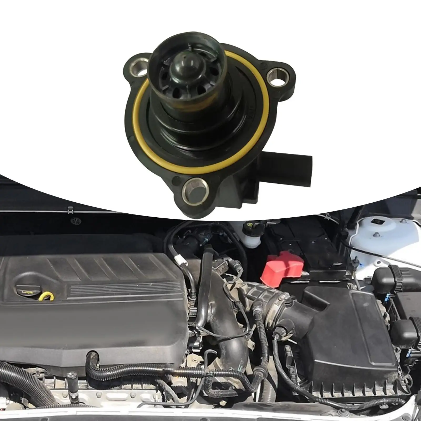 Black Turbocharger Valve Durable Easy Installation Professional Repair Parts