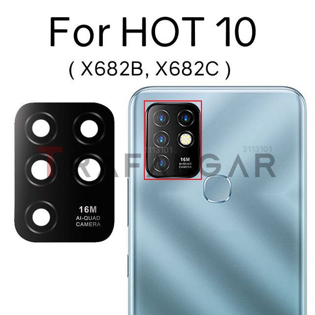 infinix hot 10 s camera glass