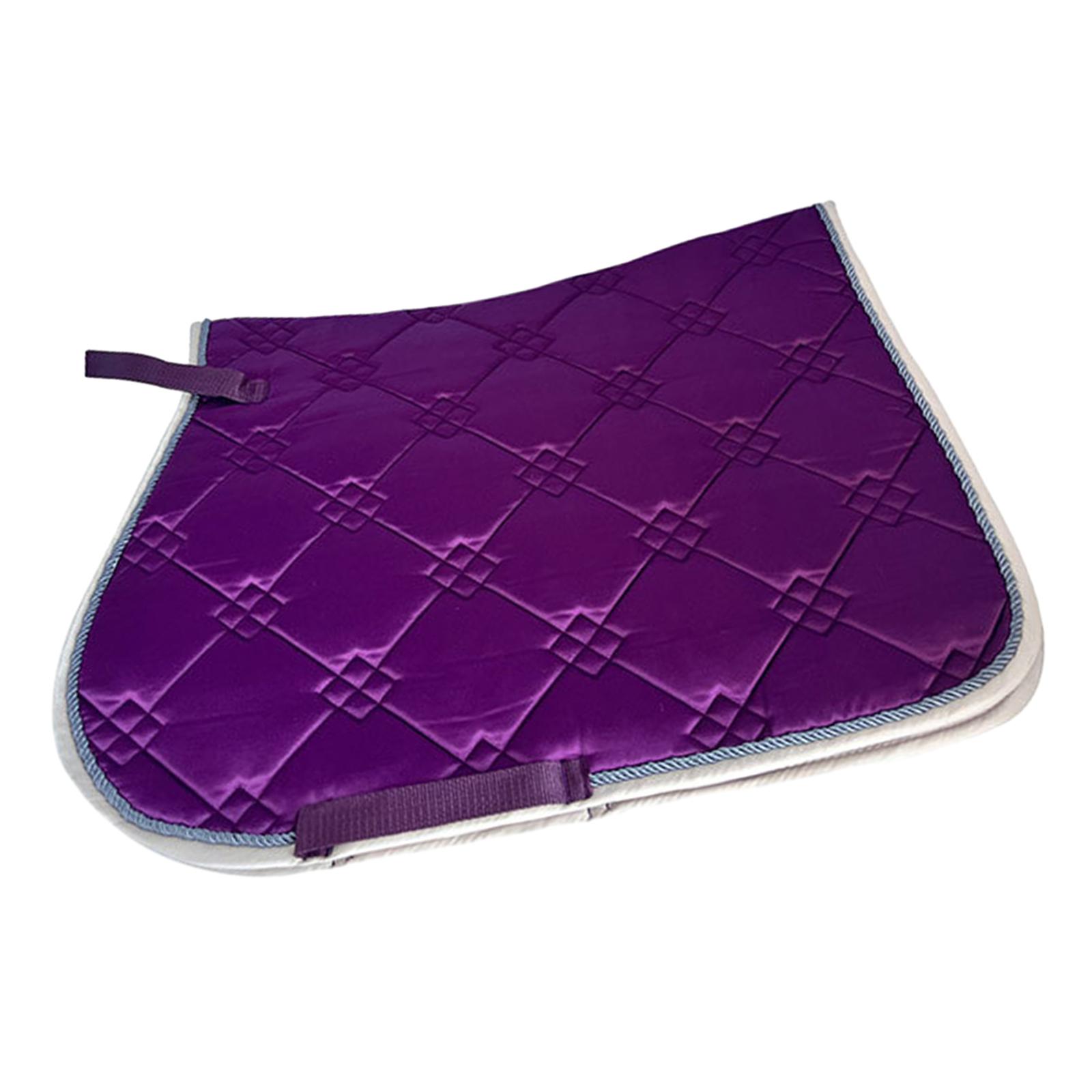 Saddle Pad for Horse Equestrian Riding Equipment Sports Riding Soft Nonslip Protector Portable Breathable Dressage Pad