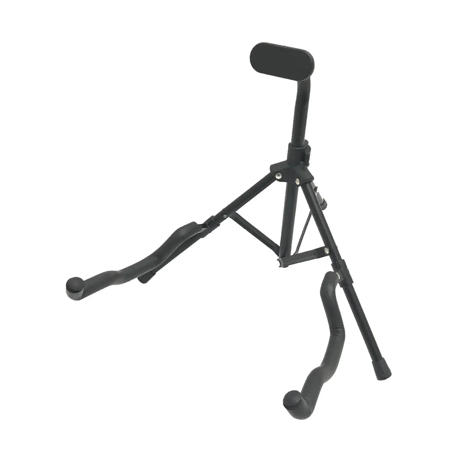 Folding Guitar Stand String Instrument Holder Metal Tripod A Frame for Folk Guitar Classical Guitar Banjo Cello Music Instrument