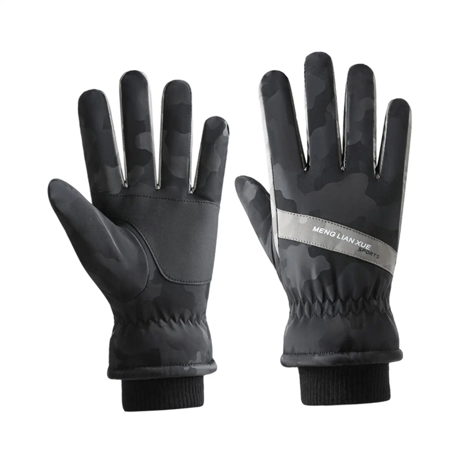 Winter Gloves Touchscreen Mittens Road Bike Gloves Waterproof Warm Gloves for Running Motorcycling Sports Gloves Biking Riding