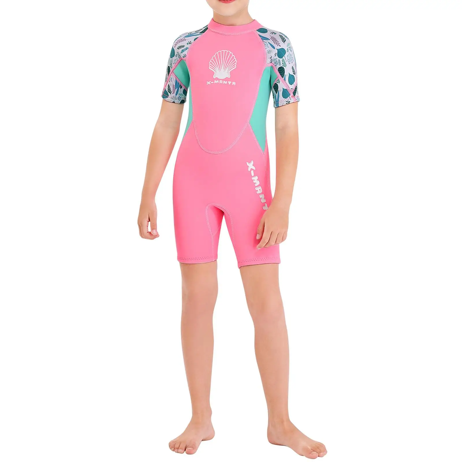 Kid Wetsuit Swimming Costume Scuba Snorkeling Shorty Childrens Wetsuit