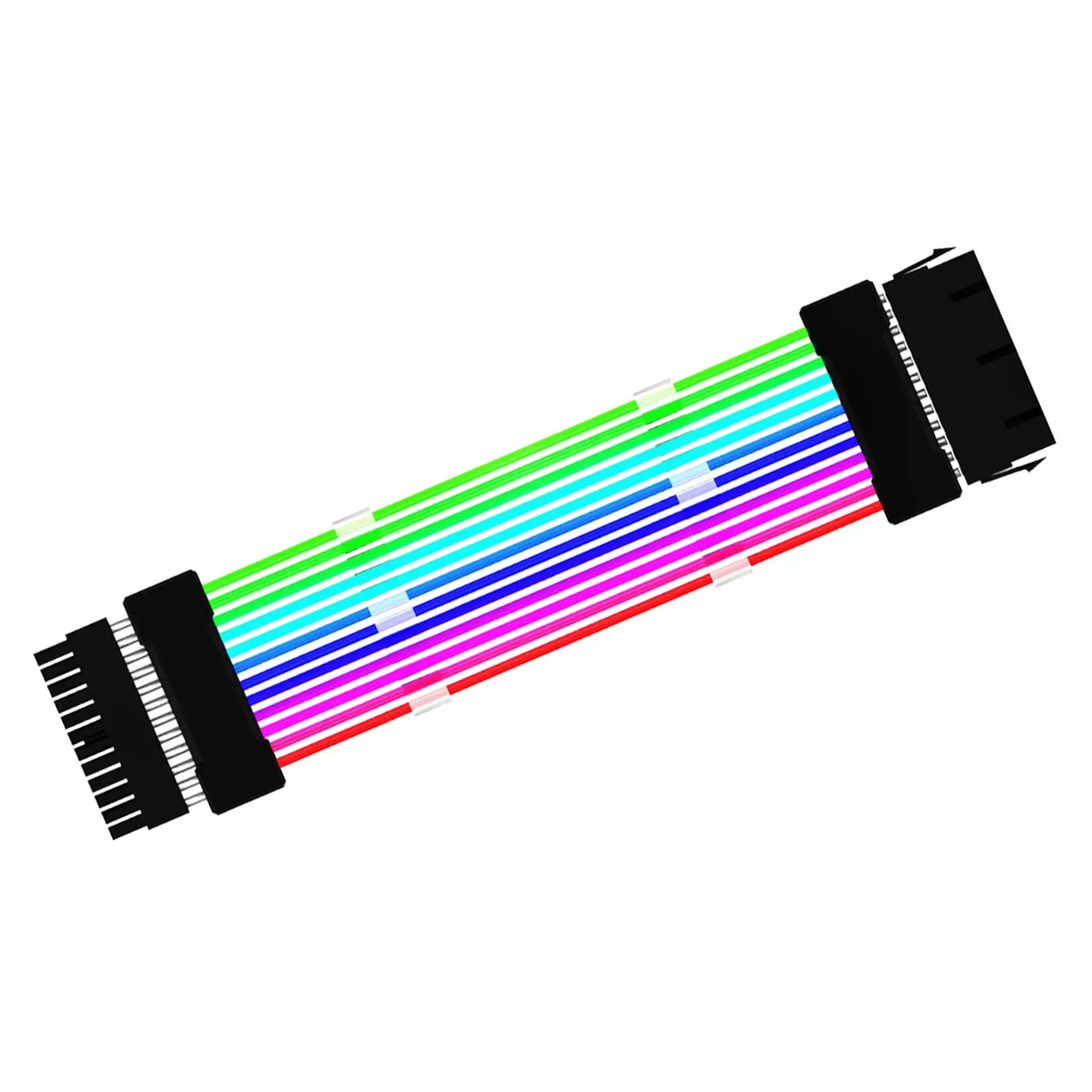 Extension RGB Cable 8 Pin RGB Cable PCIe Cable PSU Connector Adapter for PC Case