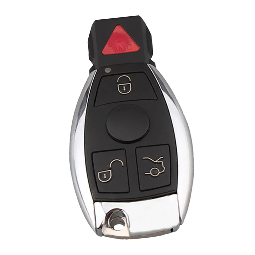 Car 4-Button Remote Key Fob 433MHz BGA Style for Mercedes Benz 2001-2012