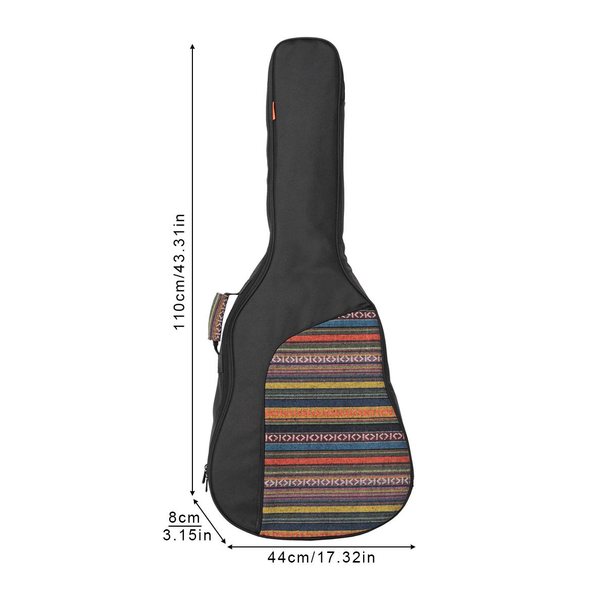 Title 2, Sac de guitare acoustique classique universel, ...