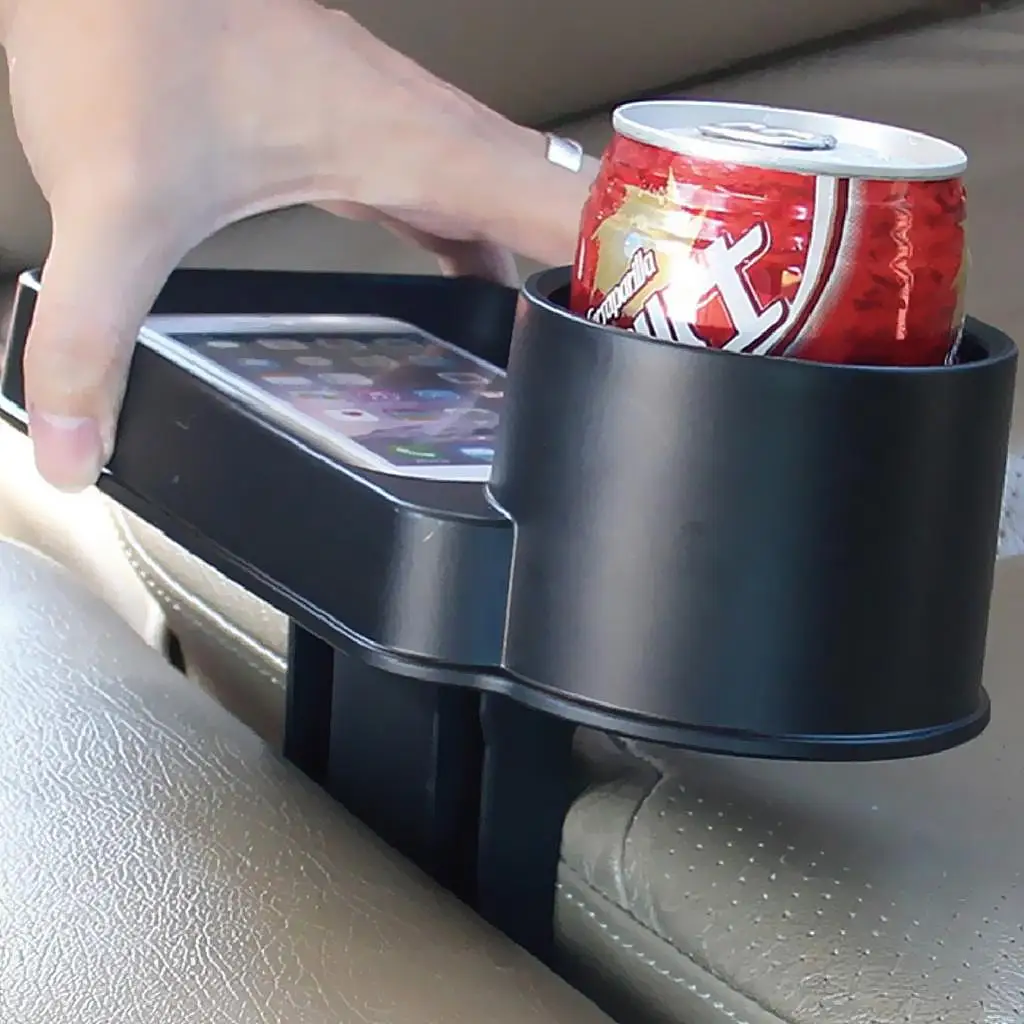 Black Cup Holder Drink Beverage Seat wedge Car auto car Universal Mount