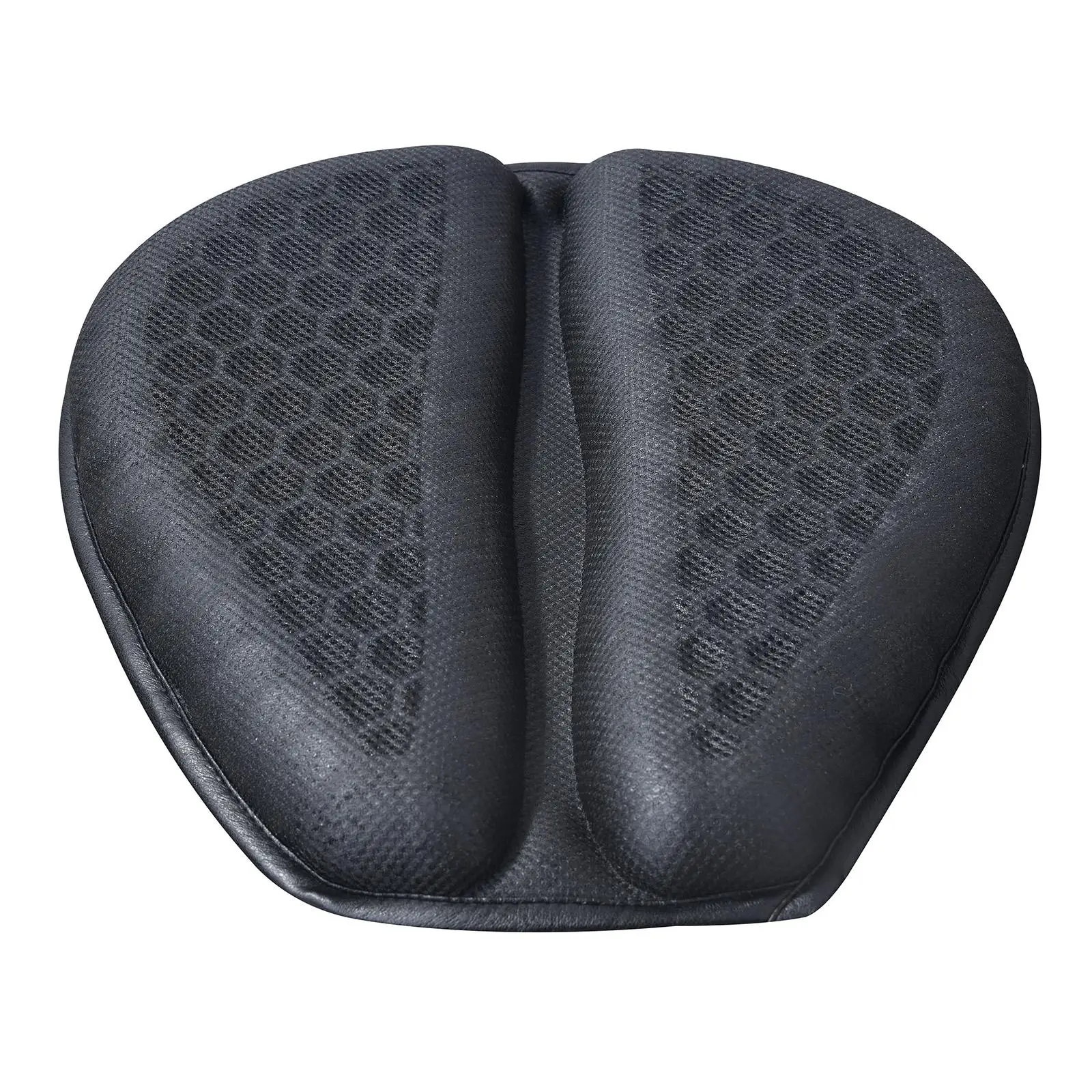 Motorcycle Seat Cushion Cover, Shock Absorb Seat Pad for Dirt Bikes Professional Riders Black