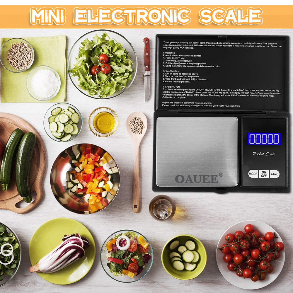 Title 4, Electronic Digital Scale High Precision Mini St...