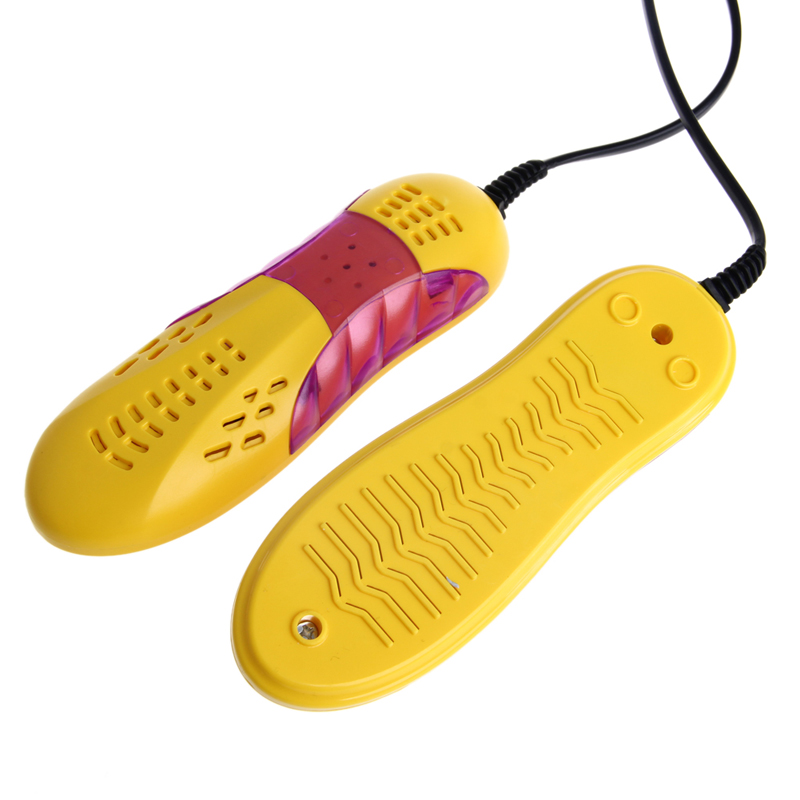 Description Picture 2 of item220V 10W EU Plug Racing Car Shape Light Voilet Shoe Dryer Odor Deodorant Heater New Dropship