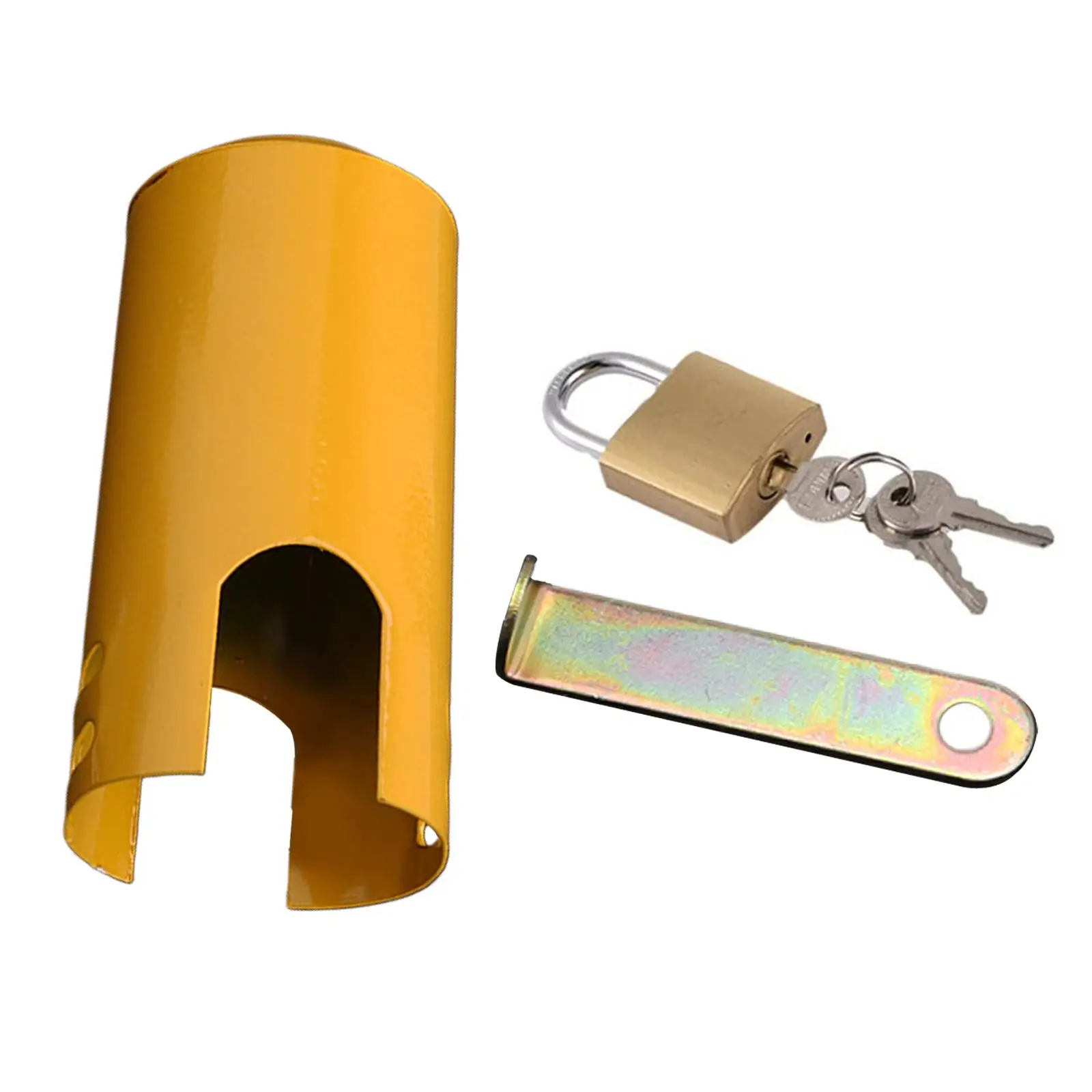 Multifunctional , Tap Protective Cover  Padlock Anti Theft Lock Tap Padlock for Public Facilities Yard Outdoor Fields