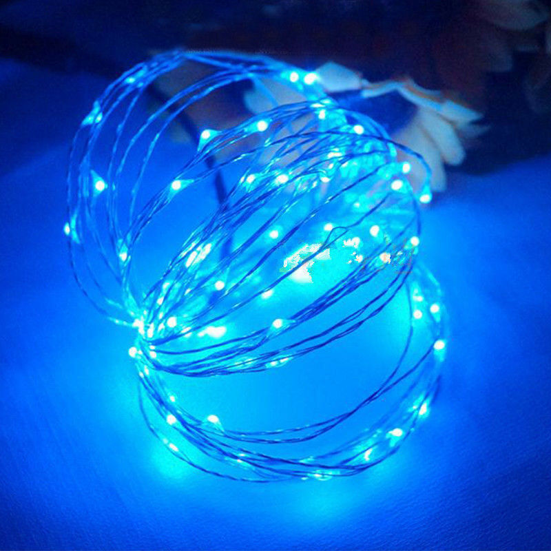 String Lights 1-20M Waterproof Wire Garland Fairy Lights Birthday Wedding Valentine Christmas Decor Holiday Outdoor Garden Party