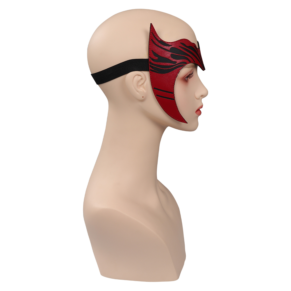 Scarlet Witch Maske Cosplay PU Masken Helm Maskerade Halloween Party Kostüm Requisiten – Detail 6