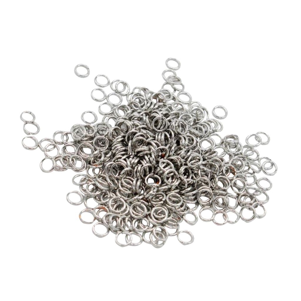 Approximately 500 O-ring sets, round cans, jump rings, DIY accessory parts, all