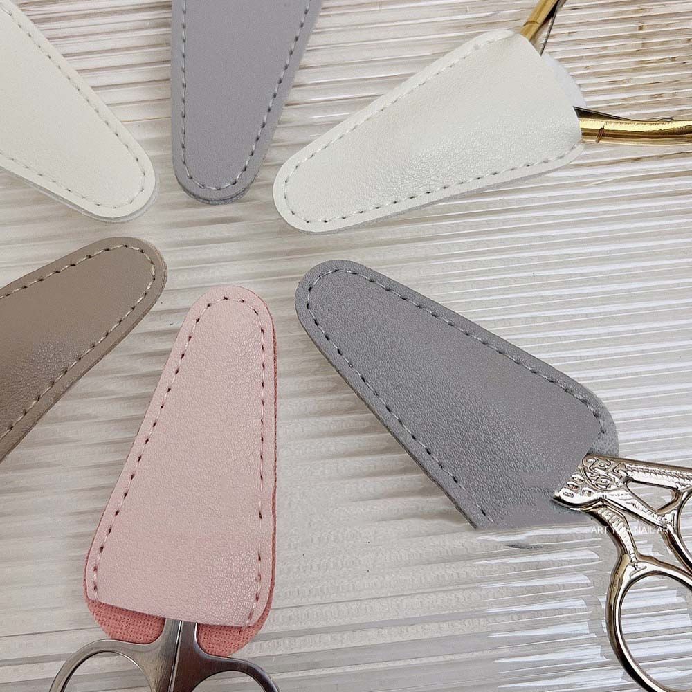 Best of 1PC Scissors Protective Cases PU Leather Sewing Box Scissors Protective Cover DIY Scissors Sleeve Dead Skin Tweezers Cap Reviews & Tips