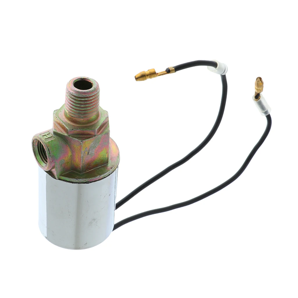 Universal 12 Truck Train Air Horn Electric Solenoid 1/4inch Outlet