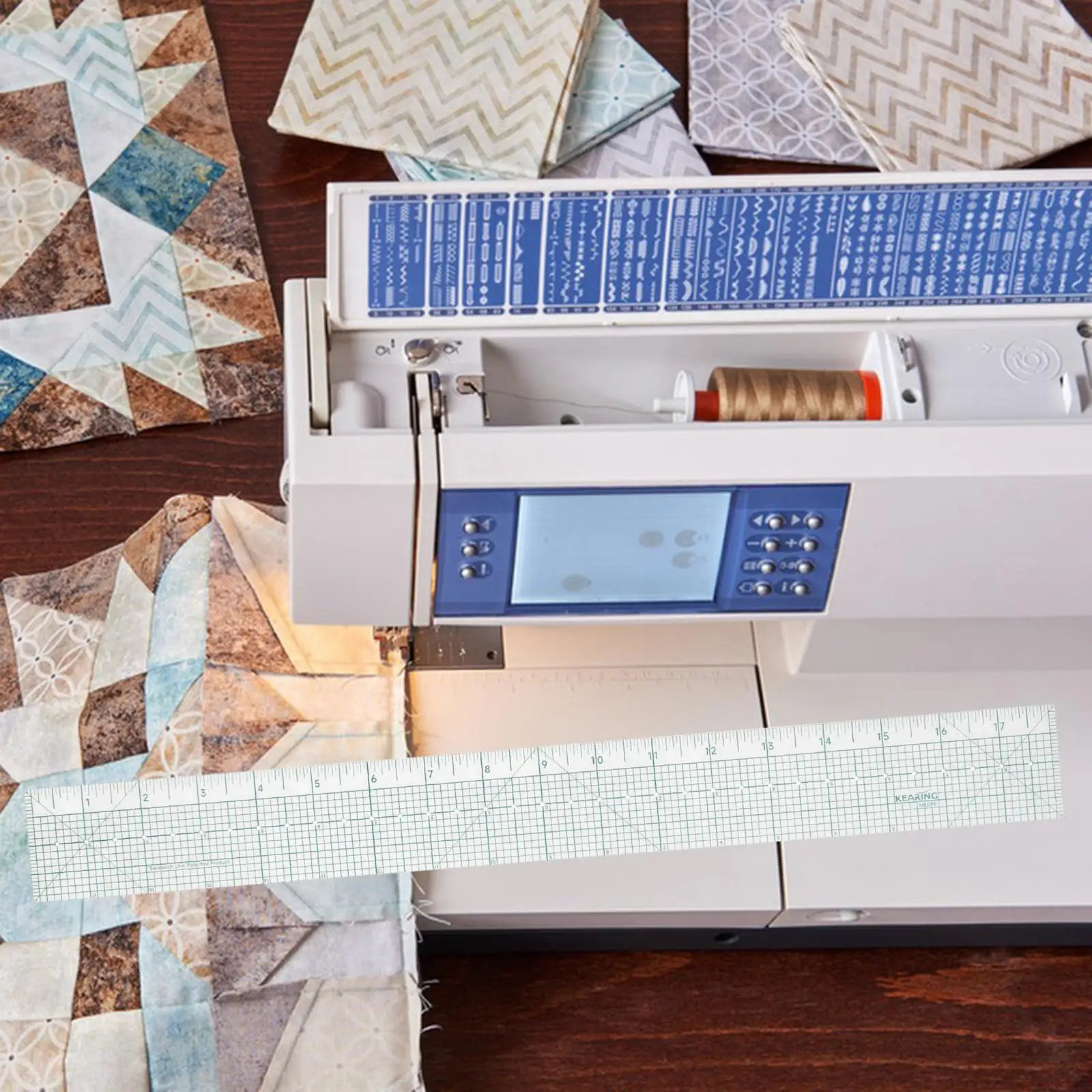 Sewing Cutting Ruler Universal Multifunctional Transparent Ruler for Sewing Clothing Making Measuring Supplies DIY Tools
