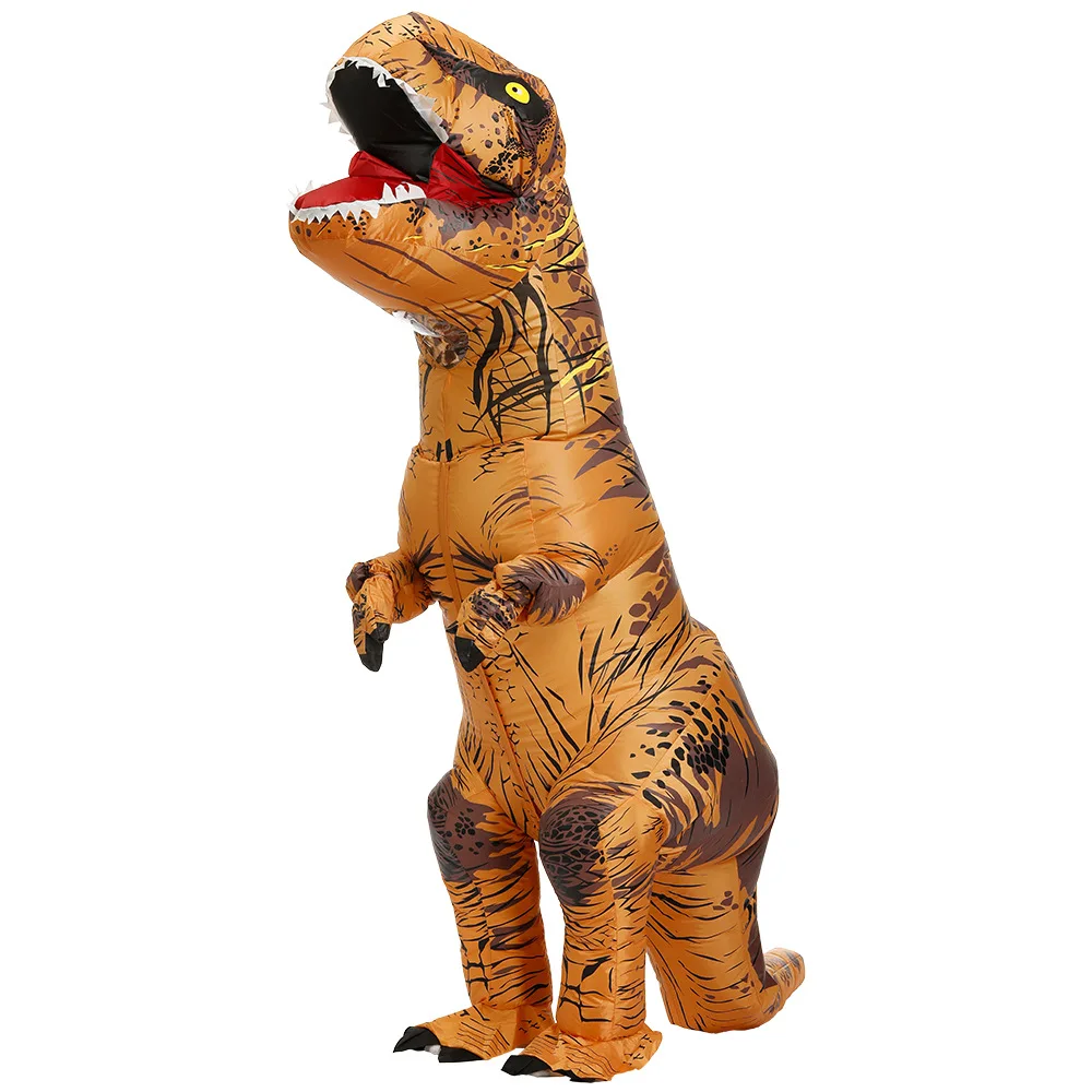 anime outfits Cosplay T-REX Dinosaur Inflatable Costume Party Costumes Fancy Mascot Anime Halloween Costume For Adult Kids Dino Cartoon morticia addams costume