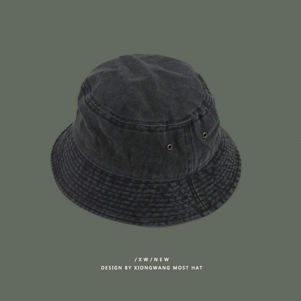 Description Picture 4 of itemSun Washed Denim Men Women Hip Hop Fisherman Hat Fishing Cap for Autumn