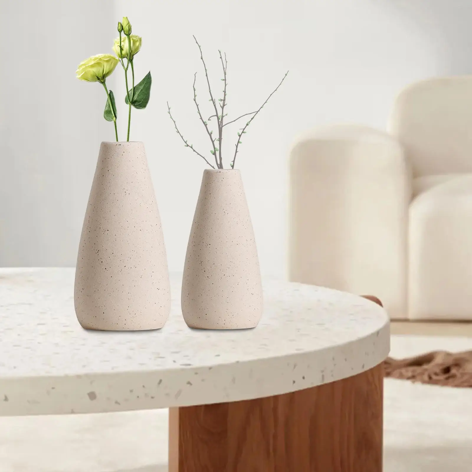 Ceramic Vase for Dried Flower Flower Arrangements Flowers Pot Collectible