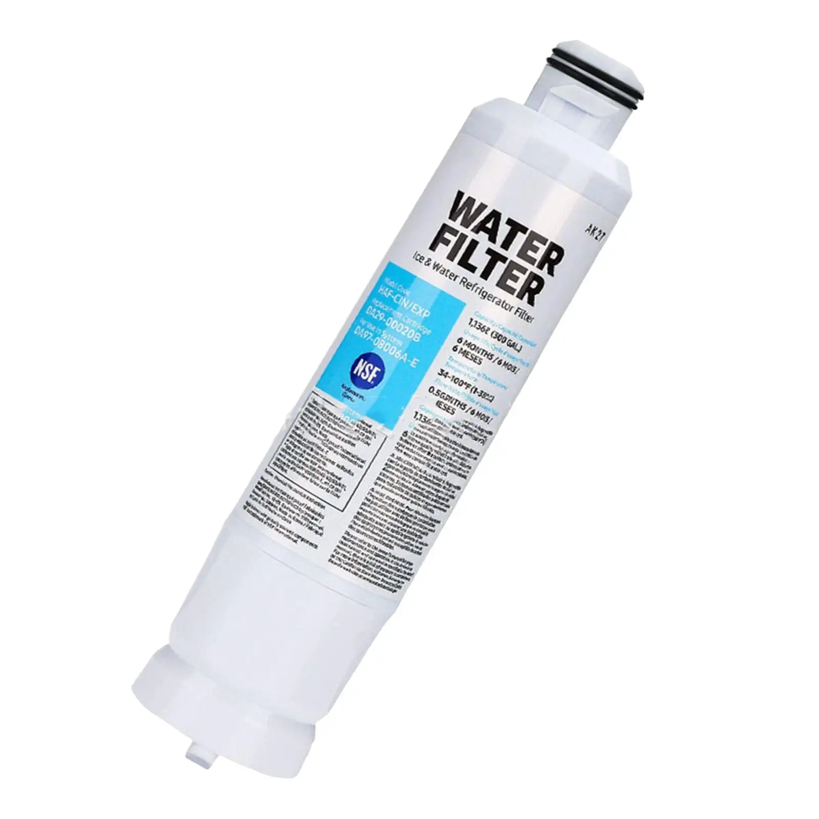 Refrigerator Water Filter Replacement Easy to Install Sealed Replaceable for da29 00020b Freezer Outdoor Travel Hotel Kitchen