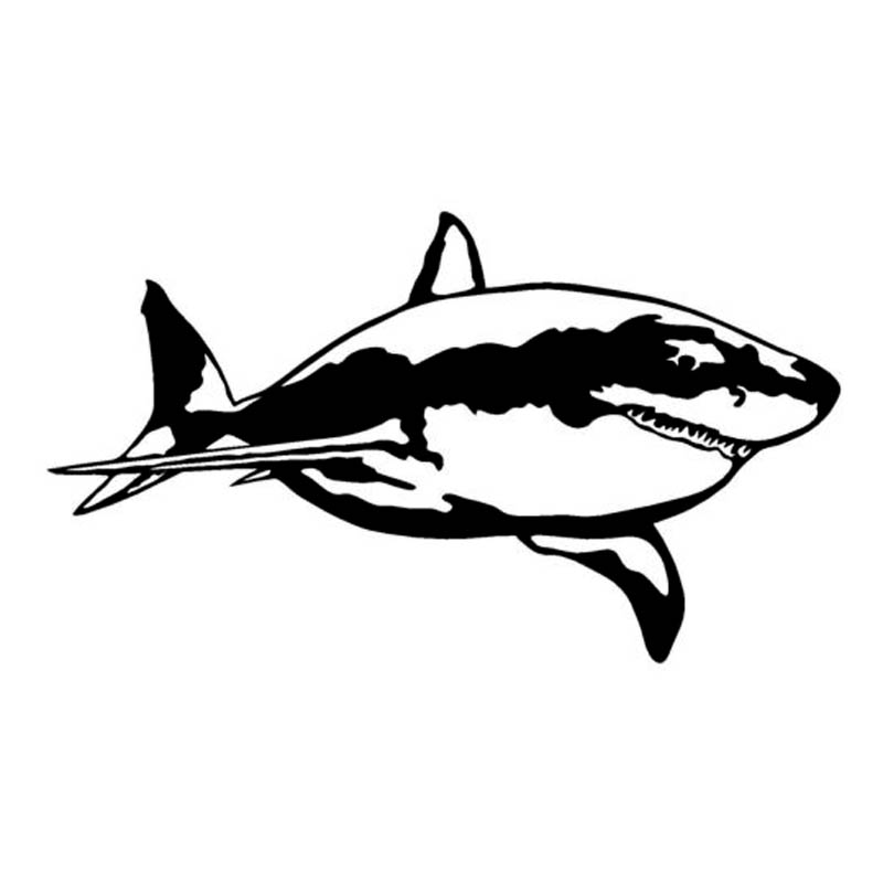 Shark Muster Außen Teile Individuelle Aufkleber Auto Zubehör Produkte Dekoration Stilvolle, Motorrad Aufkleber Decals Auto PVC – Detail 1
