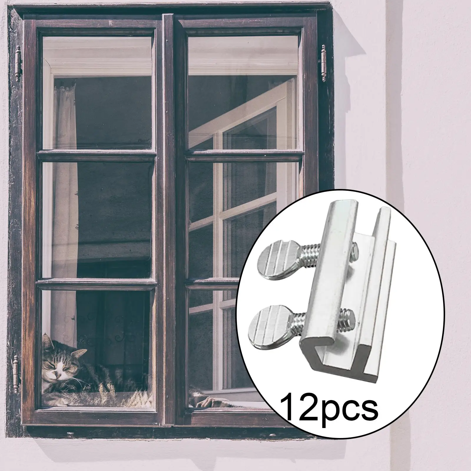 Sliding Door Window Locks Removable Adjustable for Office Living Room Window